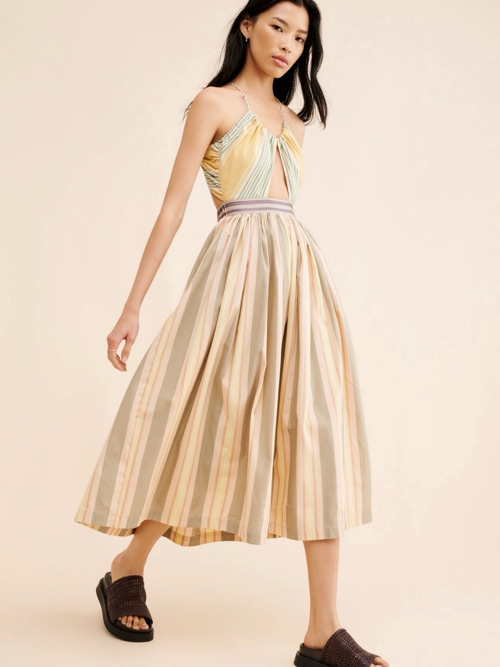 Laude The Label Keyhole Dress size M - Picture 4 of 4